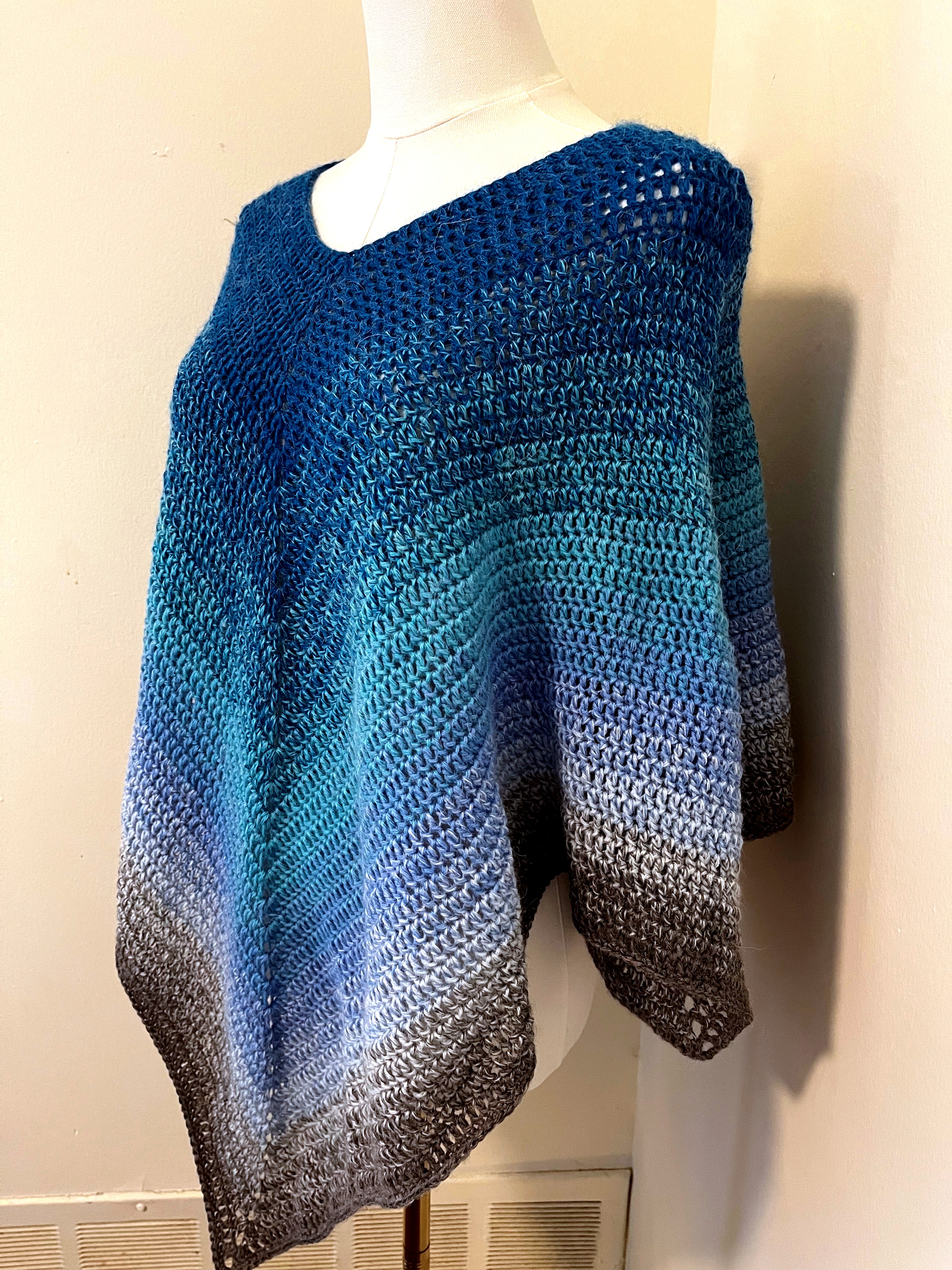 Ocean Breeze Poncho thumbnail 2