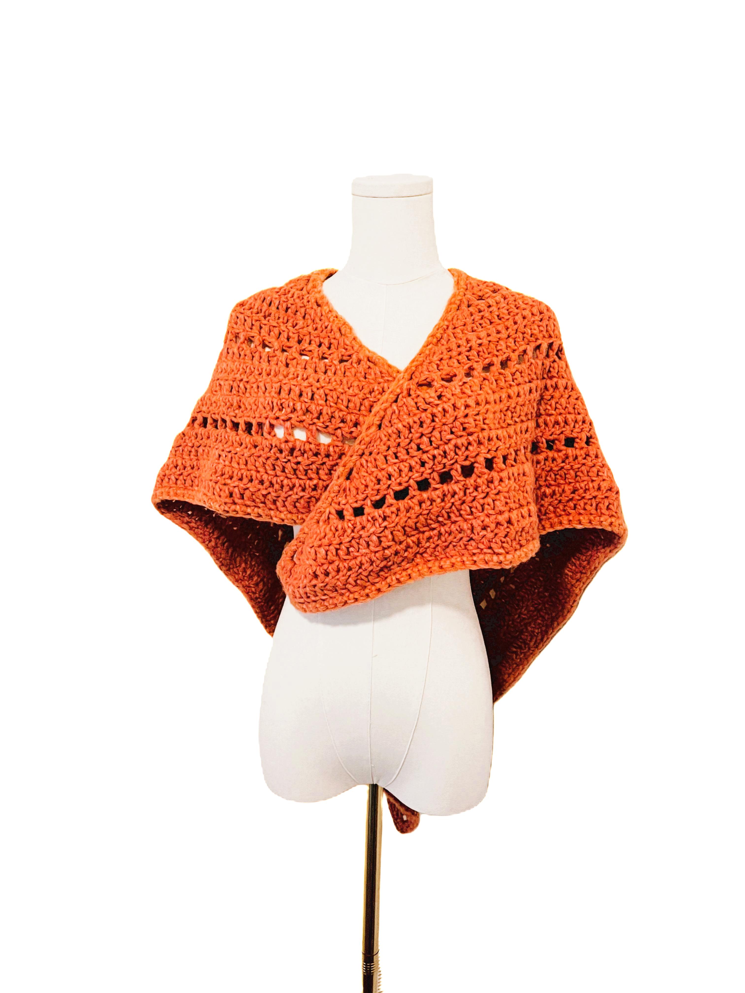 Pumpkin Harvest Shawl thumbnail 2
