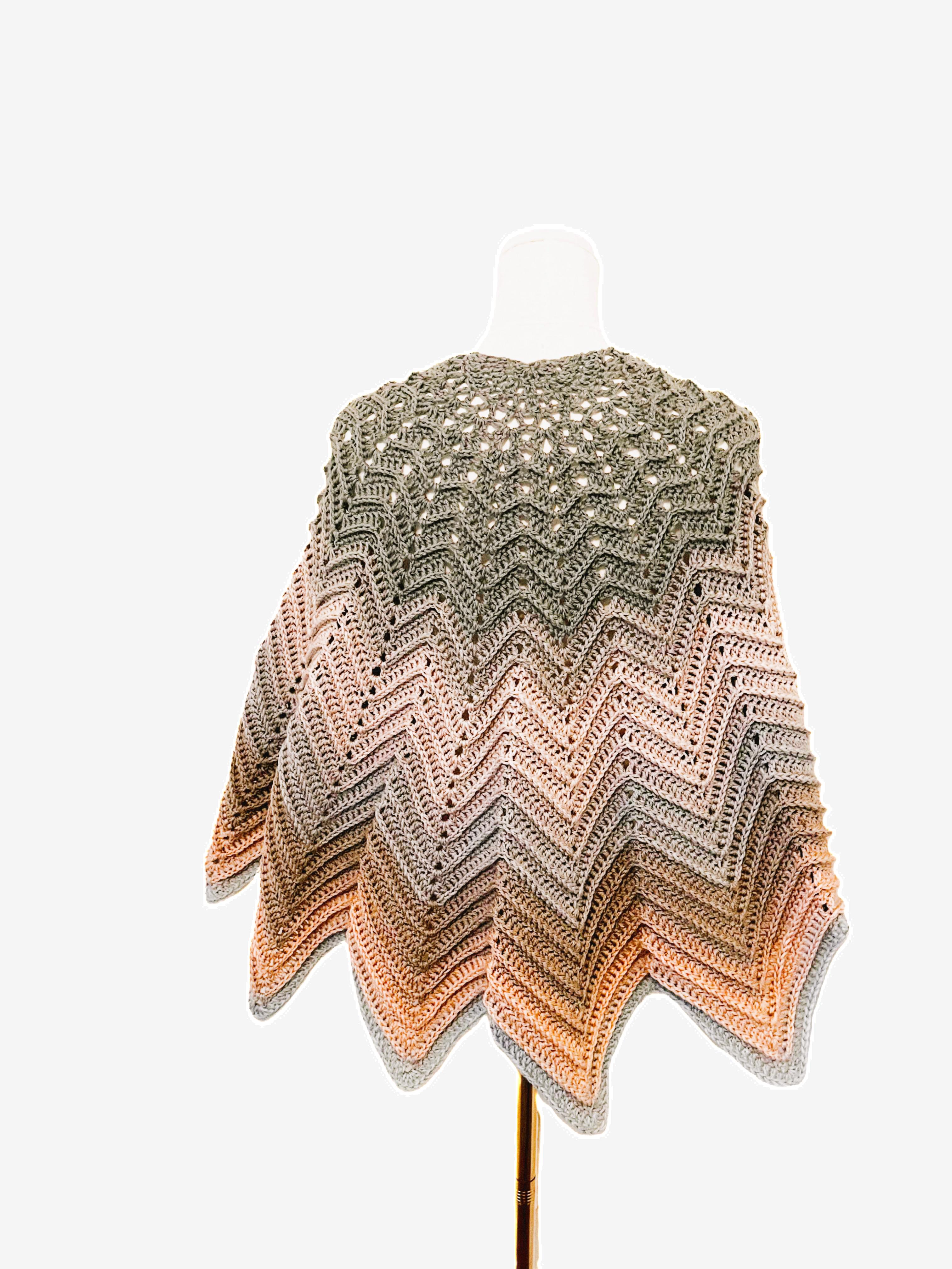 Sandstone Chevron Shawl thumbnail 2