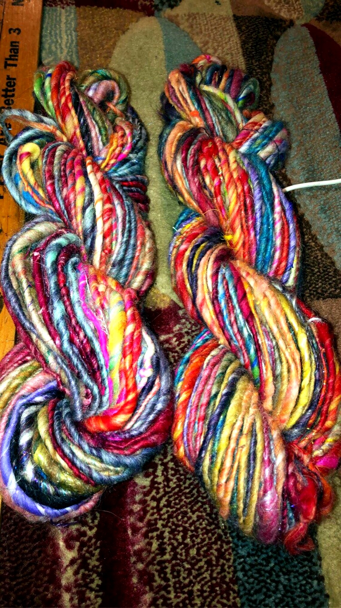 Rainbow Core Hand-spun