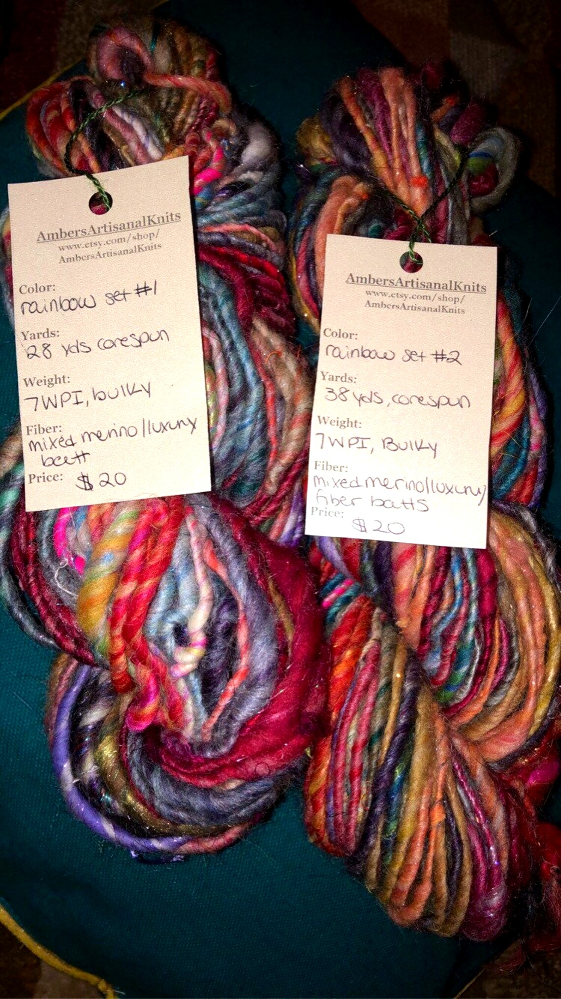 Rainbow Core Hand-spun thumbnail 2